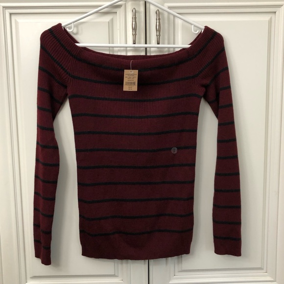 NWT American Eagle women’s ribbed top/sweater - Picture 3 of 9